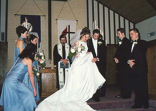 USA TX Dallas 1999MAR20 Wedding CHRISTNER Ceremony 016